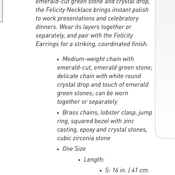 Cabi Felicity Necklace - Picture 4 of 4